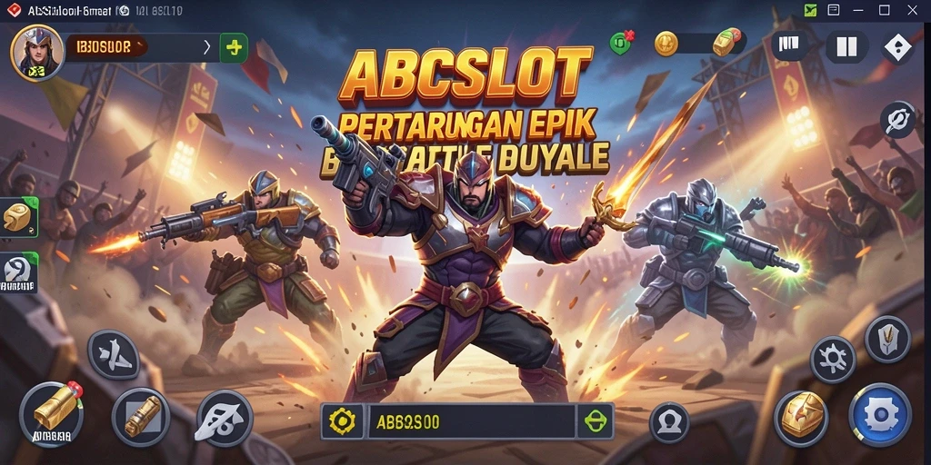 Menampilkan aksi mendebarkan di arena Battle Royale.