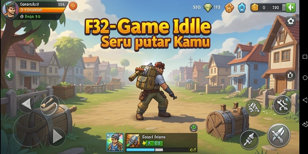 Tampilan menarik dari gameplay F32 yang memikat.