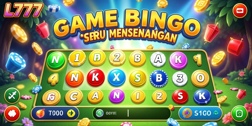 Screenshot gameplay L777 menampilkan suasana seru bermain Bingo.