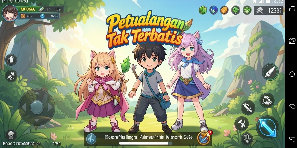 Gameplay seru dengan karakter anime favorit di MPO666.