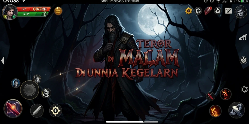 Tampilan gameplay OVO88 yang menegangkan dan mencekam.