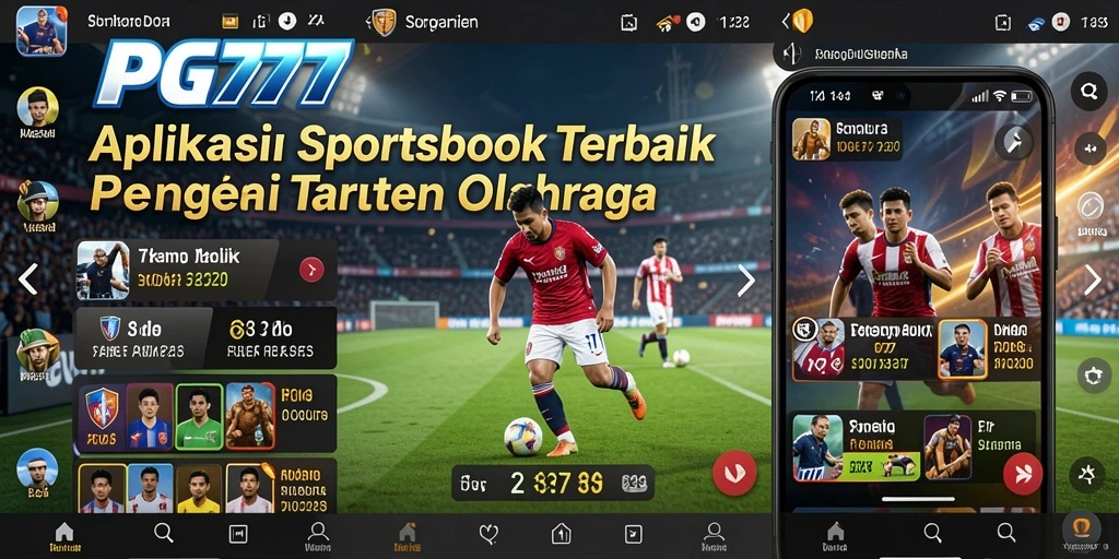 Tampilan utama gameplay PG777 yang menampilkan pengalaman taruhan olahraga.