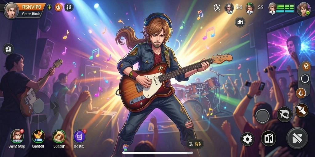 Tampilan gameplay interaktif RSNVIP8 yang seru dan menantang.