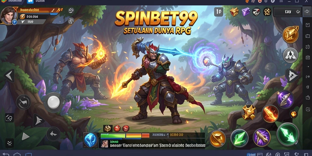 Tampilan gameplay SPINBET99 yang menakjubkan dan mendebarkan.