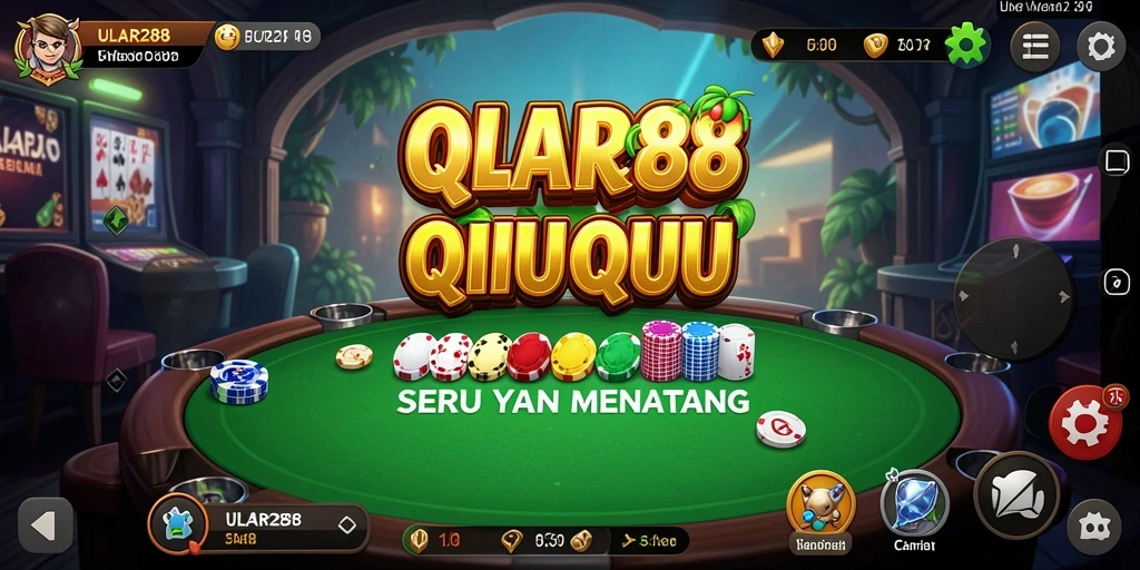Gameplay seru QiuQiu di ULAR288 dengan teman-teman.
